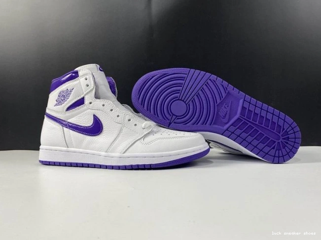 Rep LUCY RETRO CD0461-151 HIGH 1 AIR PURPLE JORDAN COURT 0629